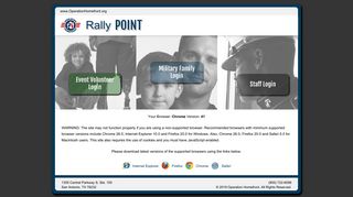
                            2. Rally Point - Operation Homefront