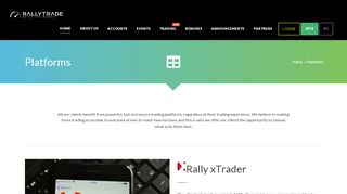 
                            13. RallyTrade - Drive the market - Platforms