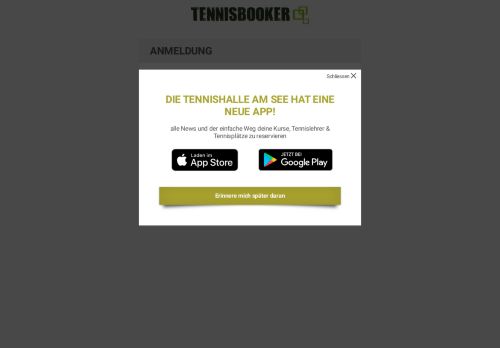 
                            10. Ralph Zepfel - Login - Booker360.ch - TennisBooker