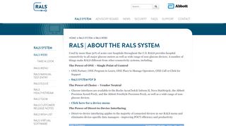 
                            7. RALS® Web3 - Alere Informatics