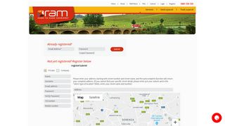 
                            10. RAM Couriers | Login and Registration