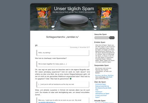 
                            10. rambler.ru « Unser täglich Spam