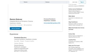 
                            12. Ramón Estevez - Presidente Ejecutivo - Farvenca-Farmahorro ...
