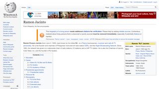 
                            12. Ramon Jacinto - Wikipedia