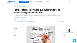 
                            2. Ramper oferece software que automatiza todo processo de ... - StartSe