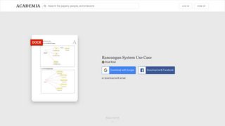 
                            5. Rancangan System Use Case | Rizal Rizal - Academia.edu