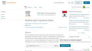 
                            12. Random spin-1 quantum chains - ScienceDirect