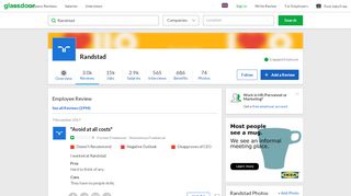 
                            13. Randstad - Avoid at all costs | Glassdoor.co.uk