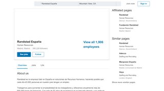 
                            5. Randstad España | LinkedIn