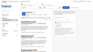 
                            12. Randstad Jobs in Lörrach - Februar 2019 | Indeed.com