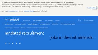 
                            3. Randstad recruitment - jobs in the Netherlands | Randstad
