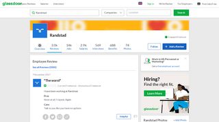 
                            7. Randstad - The worst | Glassdoor.co.uk