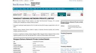 
                            5. Rangaut Sohanu Network Private Limited Information - Rangaut ...