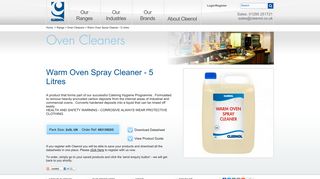 
                            10. Range | Oven Cleaners | Warm Oven Spray Cleaner - 5 Litres - Cleenol