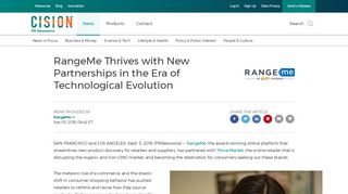 
                            8. RangeMe Thrives with New Partnerships in the Era of Technological ...