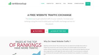 
                            13. RankBoostup: Free Website Traffic Exchange
