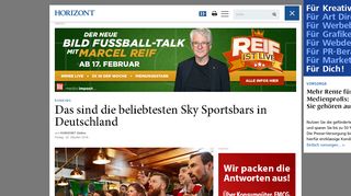 
                            3. Ranking: Das sind die beliebtesten Sky Sportsbars in Deutschland