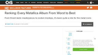 
                            13. Ranking Every Metallica Album from Worst to Best | Dissected ...