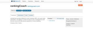 
                            13. rankingCoach - CB Insights