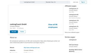 
                            12. rankingCoach GmbH | LinkedIn