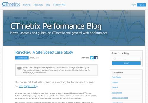 
                            10. RankPay: A Site Speed Case Study | GTmetrix