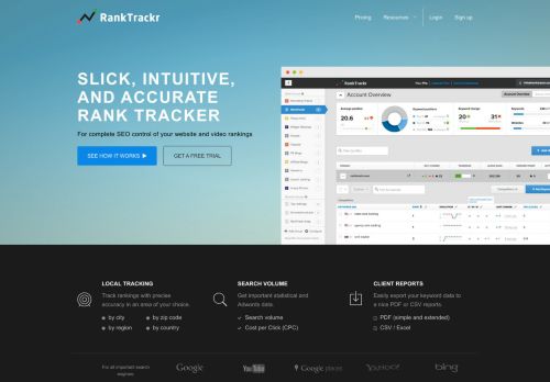 
                            4. RankTrackr: Rank tracker for SEO professionals