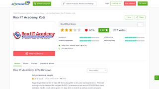 
                            11. RAO IIT ACADEMY - KOTA Reviews, Coaching classes Review ...