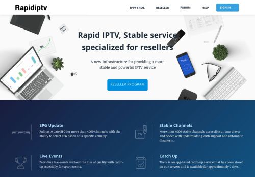 
                            2. Rapid IPTV, Premium Internet TV Subscription