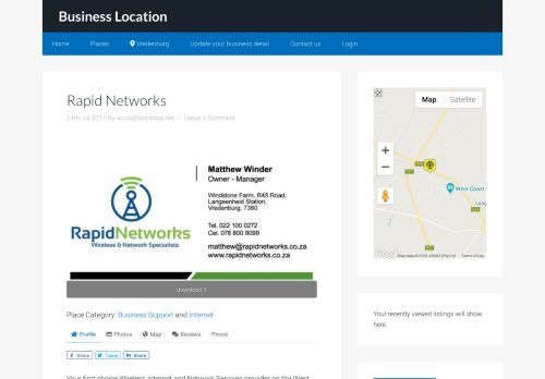 
                            3. Rapid Networks | Business Location