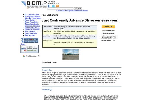 
                            7. Rapid Payday Loans - Get Cash Online Easy and Quick - BidItUp