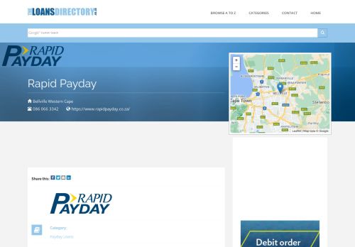 
                            4. Rapid Payday | The Loans Directory