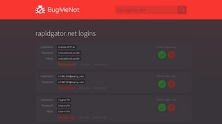 
                            5. rapidgator.net passwords - BugMeNot