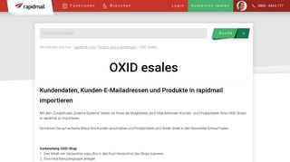 
                            9. rapidmail Wiki: OXID esales