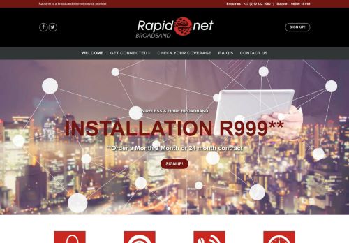 
                            12. Rapidnet – Broadband Supplier