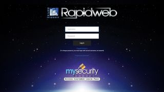 
                            1. Rapidweb: Log in