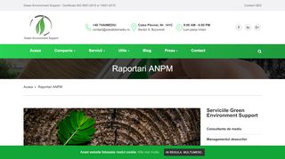 
                            6. Raportare ANPM - Green Environment Support