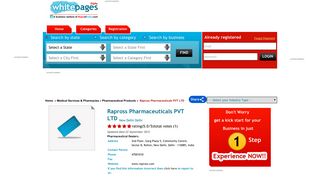 
                            8. Rapross Pharmaceuticals PVT LTD in 2nd Floor, Garg Plaza 5 ...