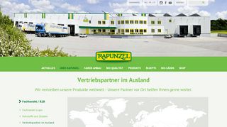 
                            4. Rapunzel Naturkost Vertriebspartner im Ausland