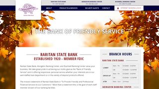 
                            12. Raritan State Bank | Raritan - Abingdon - Bushnell