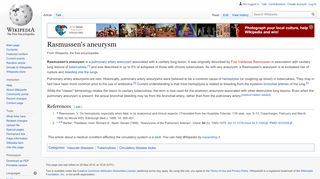 
                            5. Rasmussen's aneurysm - Wikipedia