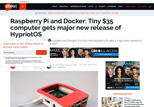 
                            11. Raspberry Pi and Docker: Tiny $35 computer gets major new release ...