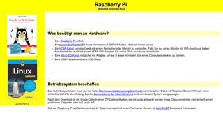 
                            5. Raspberry Pi - Arnold Willemer