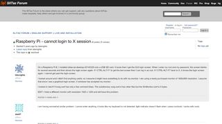 
                            4. Raspberry Pi - cannot login to X session « SliTaz Forum