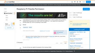 
                            11. Raspberry Pi Filezilla Permission - Stack Overflow