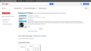 
                            8. Raspberry Pi Hacks: Tips & Tools for Making Things with the ...