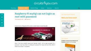 
                            7. Raspberry Pi mySql can not login as root with password | Circuits4you ...