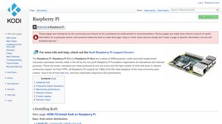 
                            3. Raspberry Pi - Official Kodi Wiki