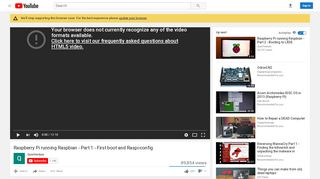 
                            11. Raspberry Pi running Raspbian - Part 1 - First boot and Raspi-config ...