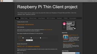
                            1. Raspberry Pi Thin Client project