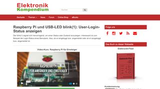 
                            10. Raspberry Pi und USB-LED blink(1): User-Login-Status anzeigen